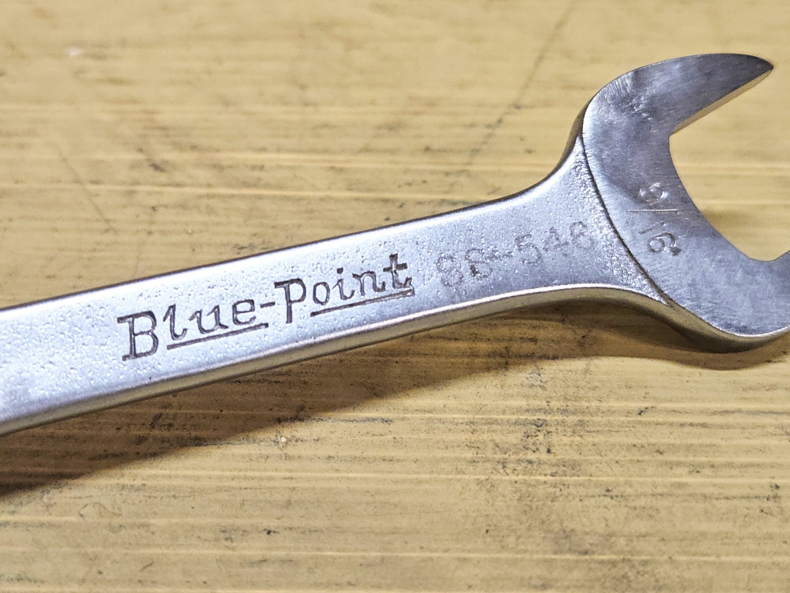 VINTAGE BLUE-POINT 16PC SAE OPEN END/COMBINATION WRENCH SET