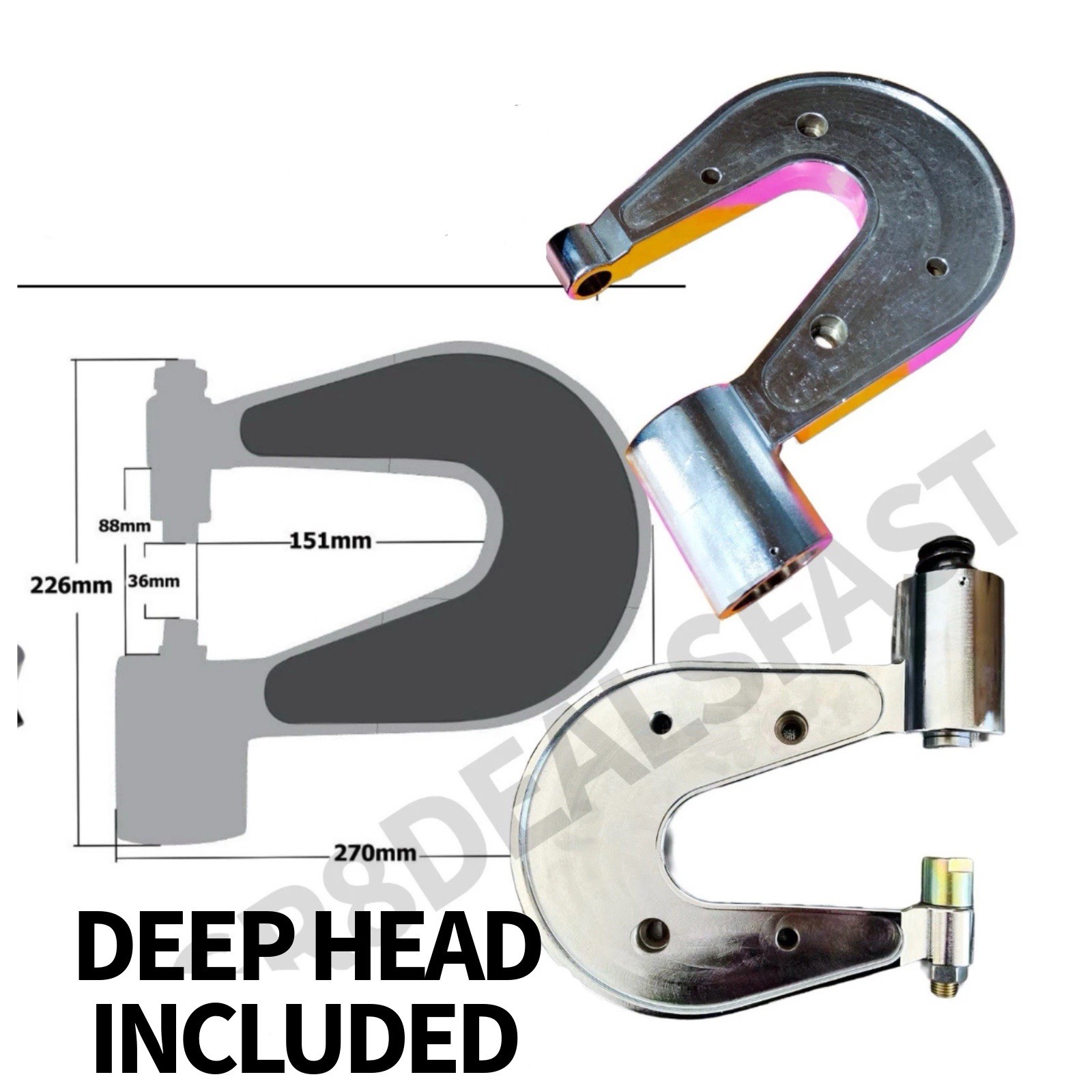 OL6000 Aluminum Self-Piercing Rivet Gun Ford Audi Repair Riveting Collision NEW