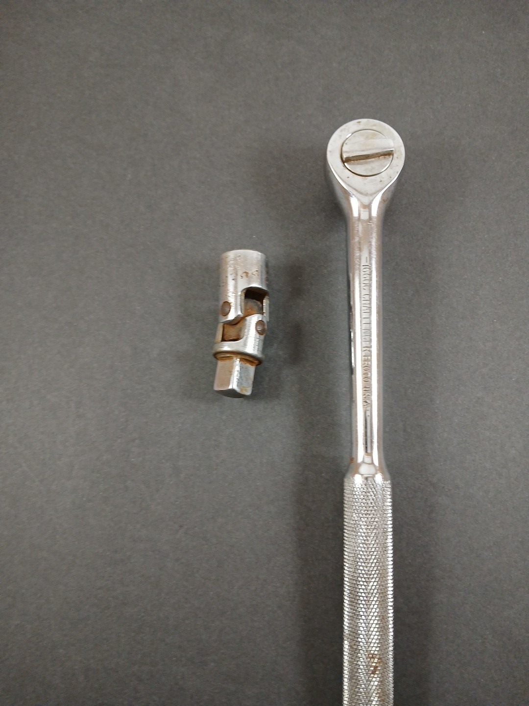 Proto Challenger Tools 1660C 1/2″ Drive Wratchet W/ 5470 Joint Swivel Socket