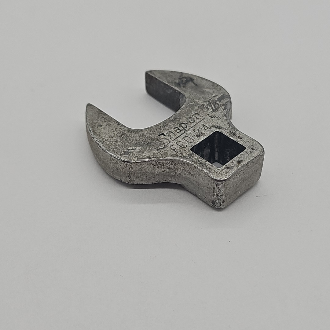 Snap On FCO24 3/8″ Drive 3/4 Opening Crow Foot Wrench USA Vintage Open End