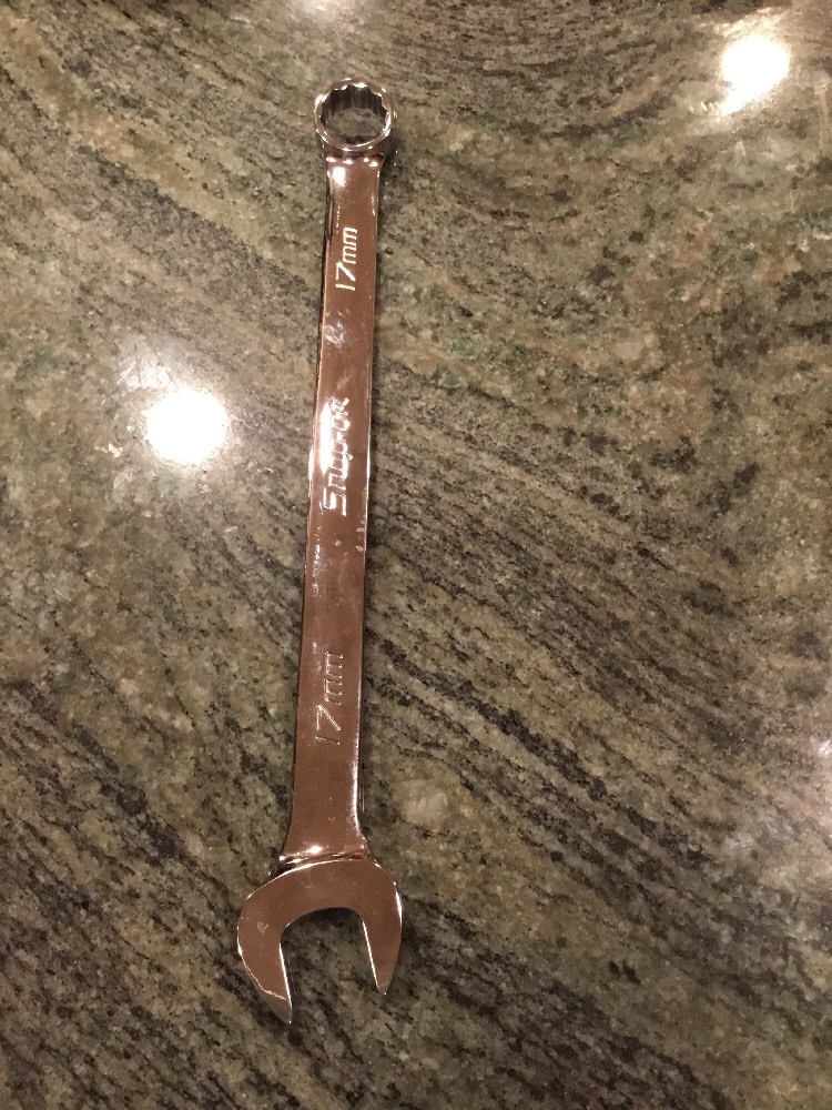 Snap On oexm170b 17mm open end 12 point combination wrench new