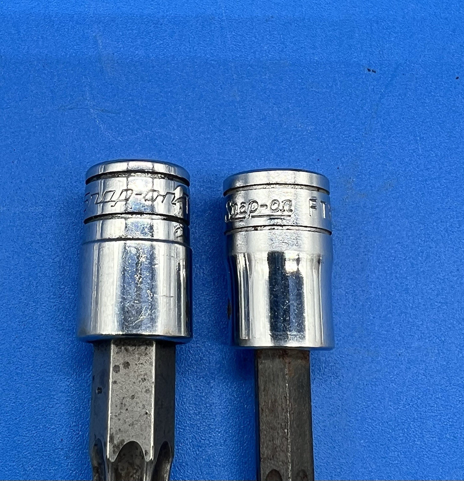 Snap-On FTX55E & FTX45A 3/8″ Drive Torx 2pc LOT Socket Bits