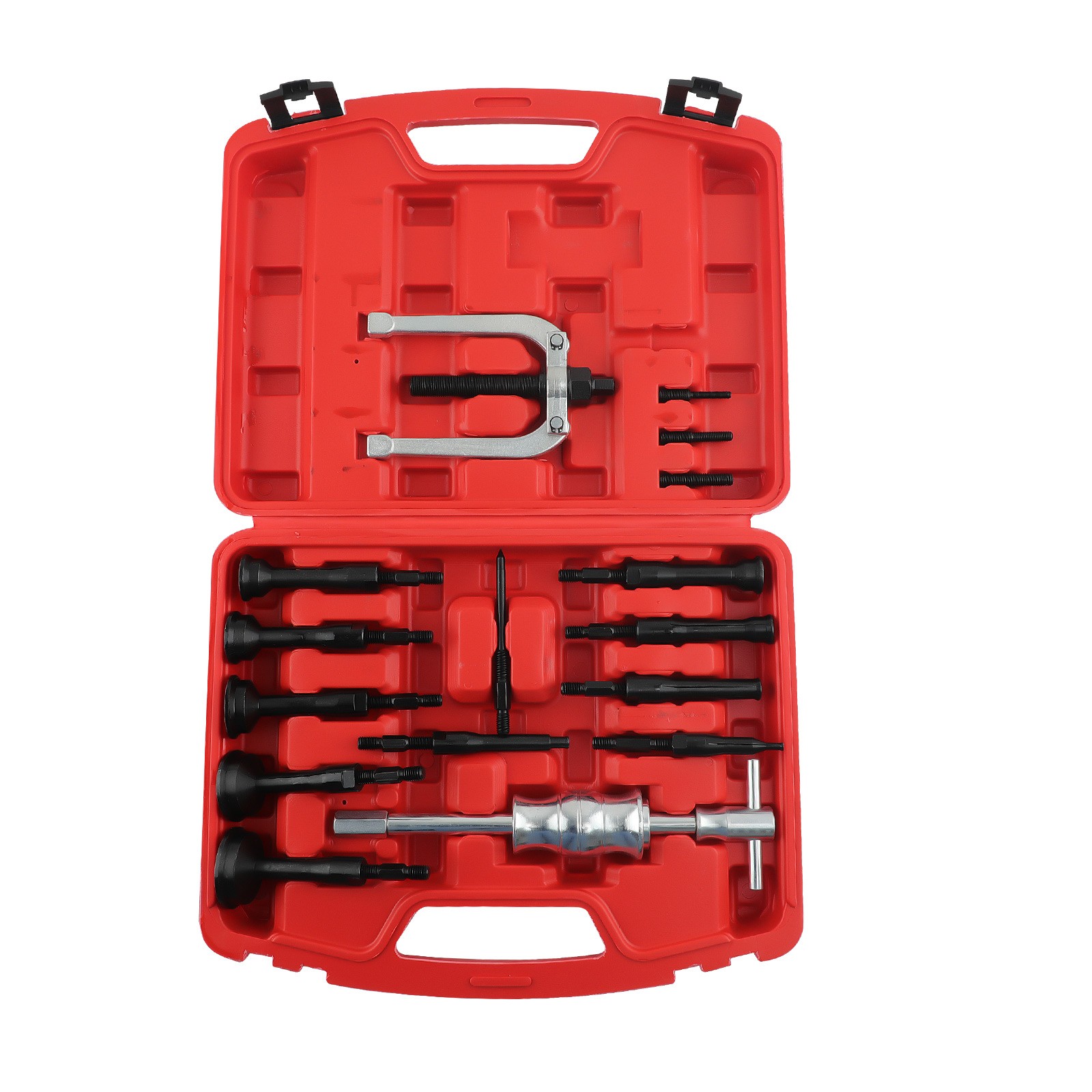 16pcs Inner Bearing Extractor Blind Pilot Bushes Bearings Removal Tool Set