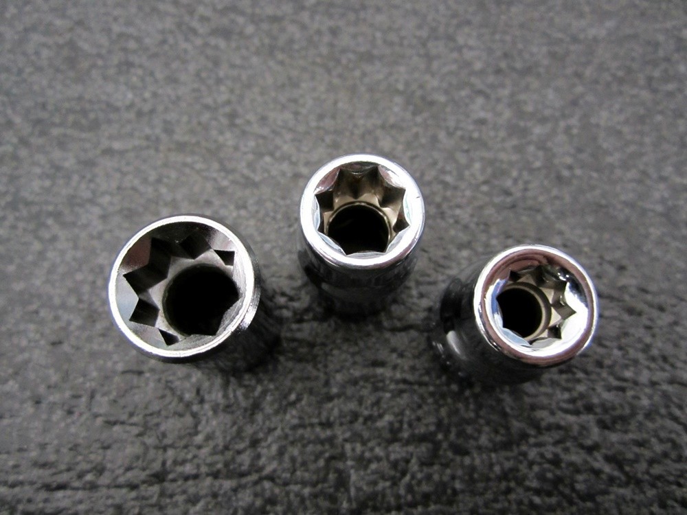 Vintage Craftsman 3/8″ Drive SAE 8pt Sockets 8 Point Made in USA