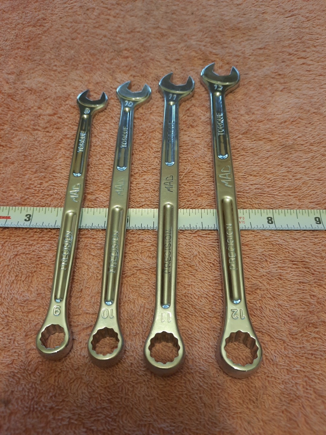 Mac Tools Precision Torque 9 Mm 10 Mm 11 Mm And 12 Mm Combination Wrenches
