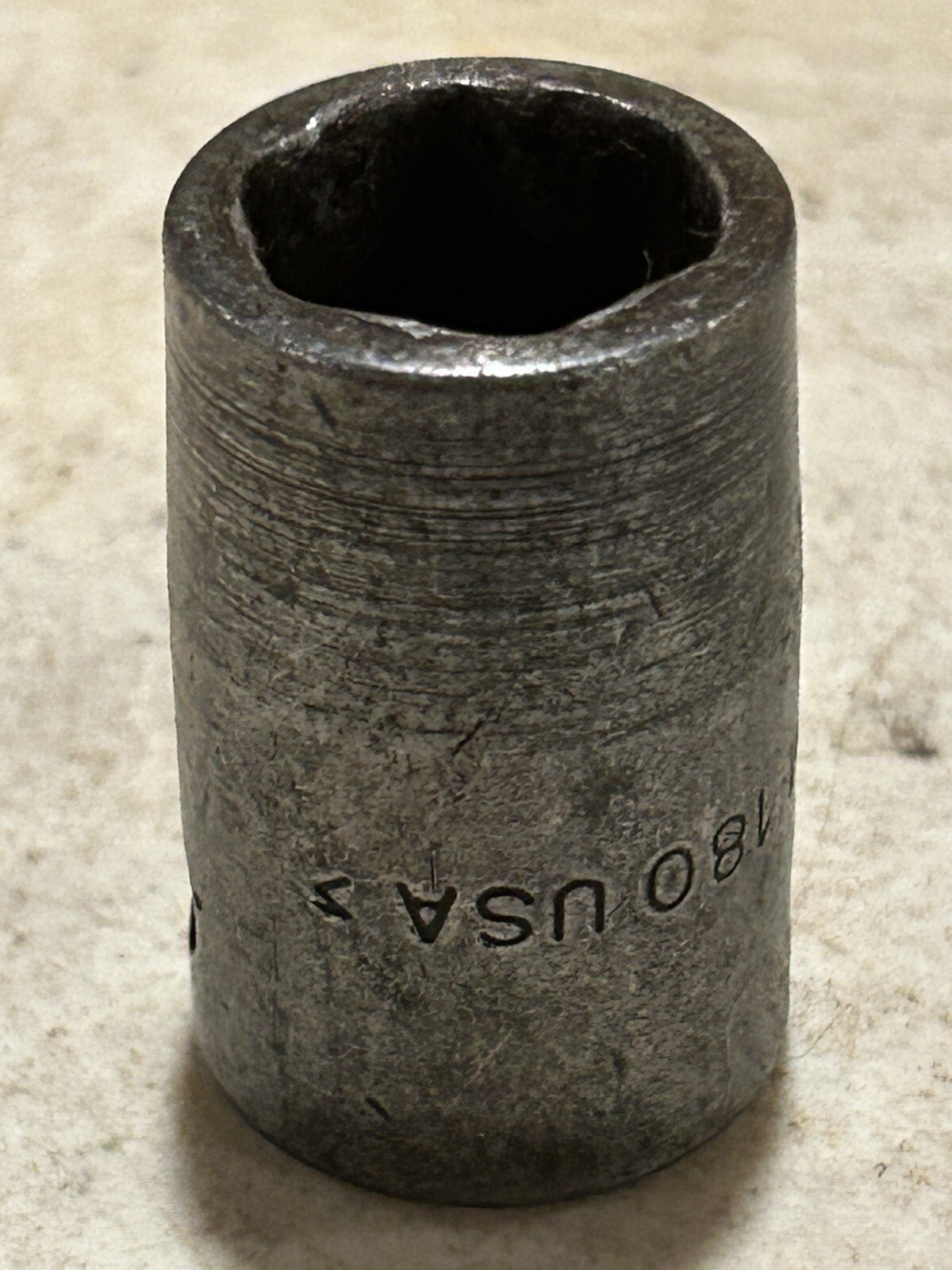 Vintage Snap On Snap-On Tools 9/16” 6 Point Impact Socket IM180 Made In USA