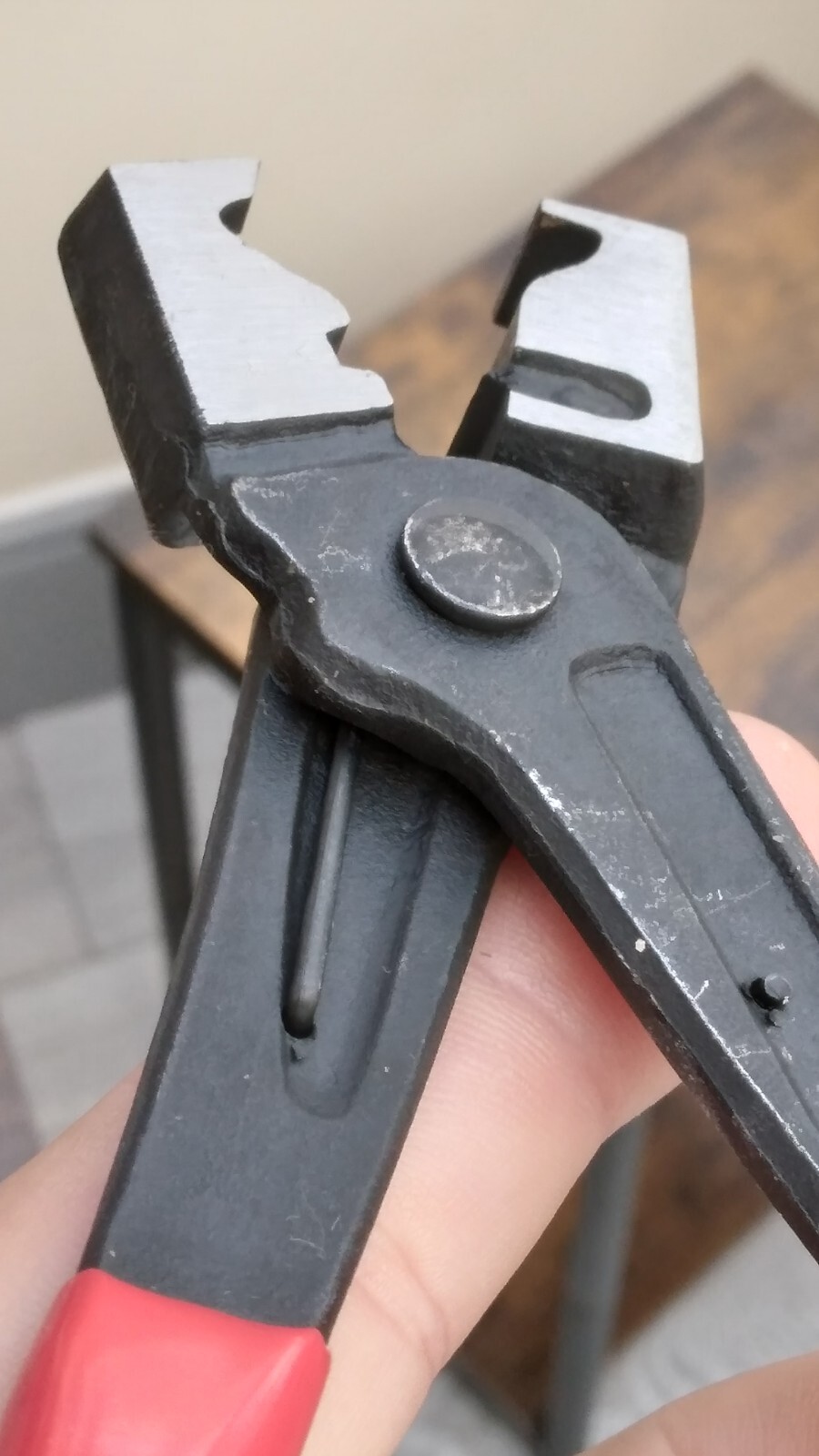 Hose Clip Pliers Click R Type Collar Clamp. Spring Loaded, Double Dipped Handles