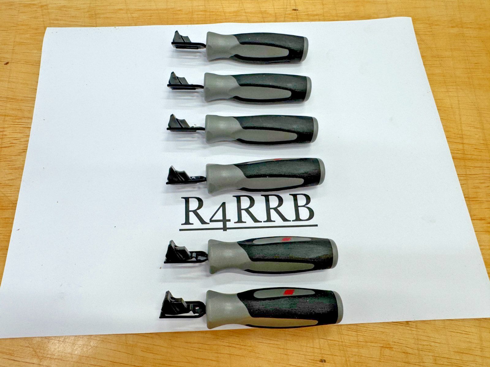 Snap-on Tools USA NEW 6PC DARK TITANIUM Feeler Gauge Holders LOT SET FB336-1DTx6