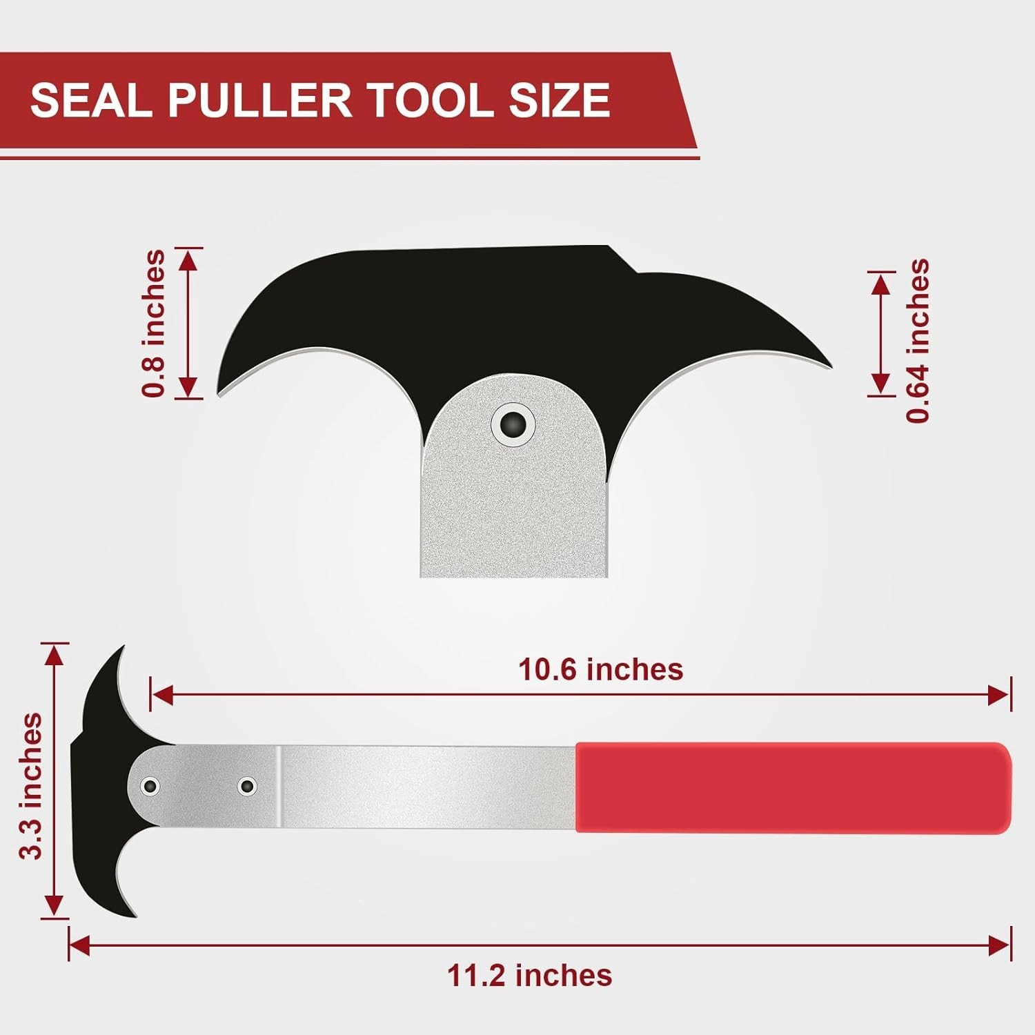Durable Oil Seal Removal Tool with Heat-Treated Steel for Light Trucks and SUVs