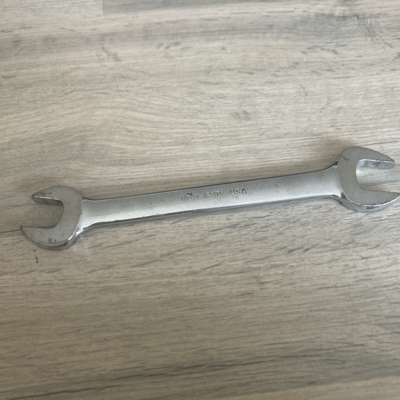 Snap-on Tools VOM1618B 16mm x 18mm Double Open End Metric Wrench