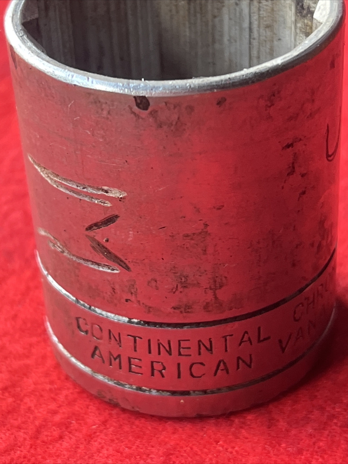 VINTAGE CONTINENTAL AMERICAN SOCKET, 1-1/8″, 1/2″ DRIVE, 12 POINT – JAPAN (t80)