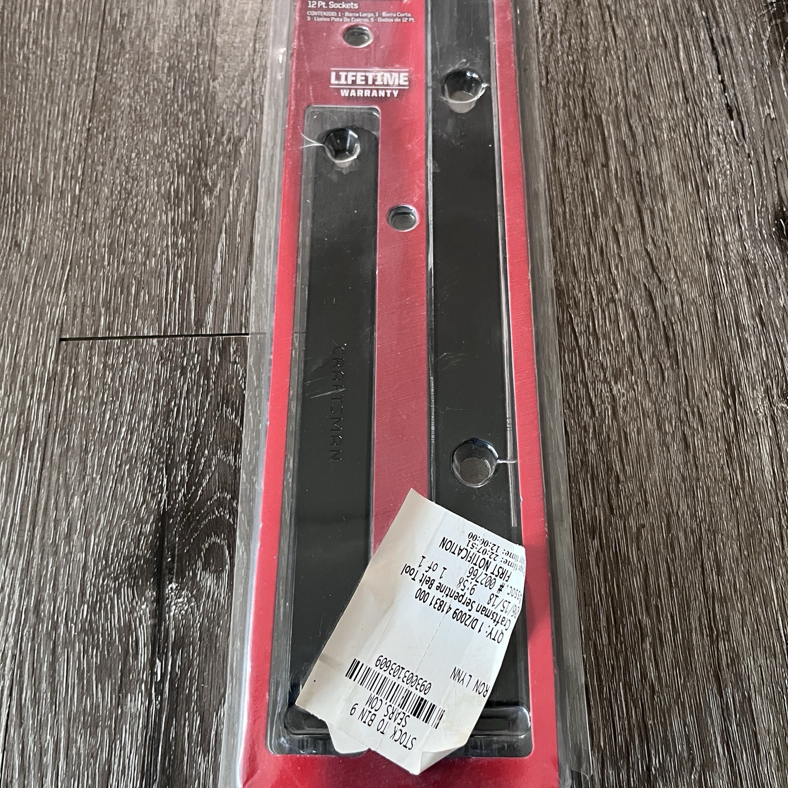 Craftsman 10 Piece Serpentine Belt Tool Sockets No. 41831 USA 3/8 And 1/2” Drive