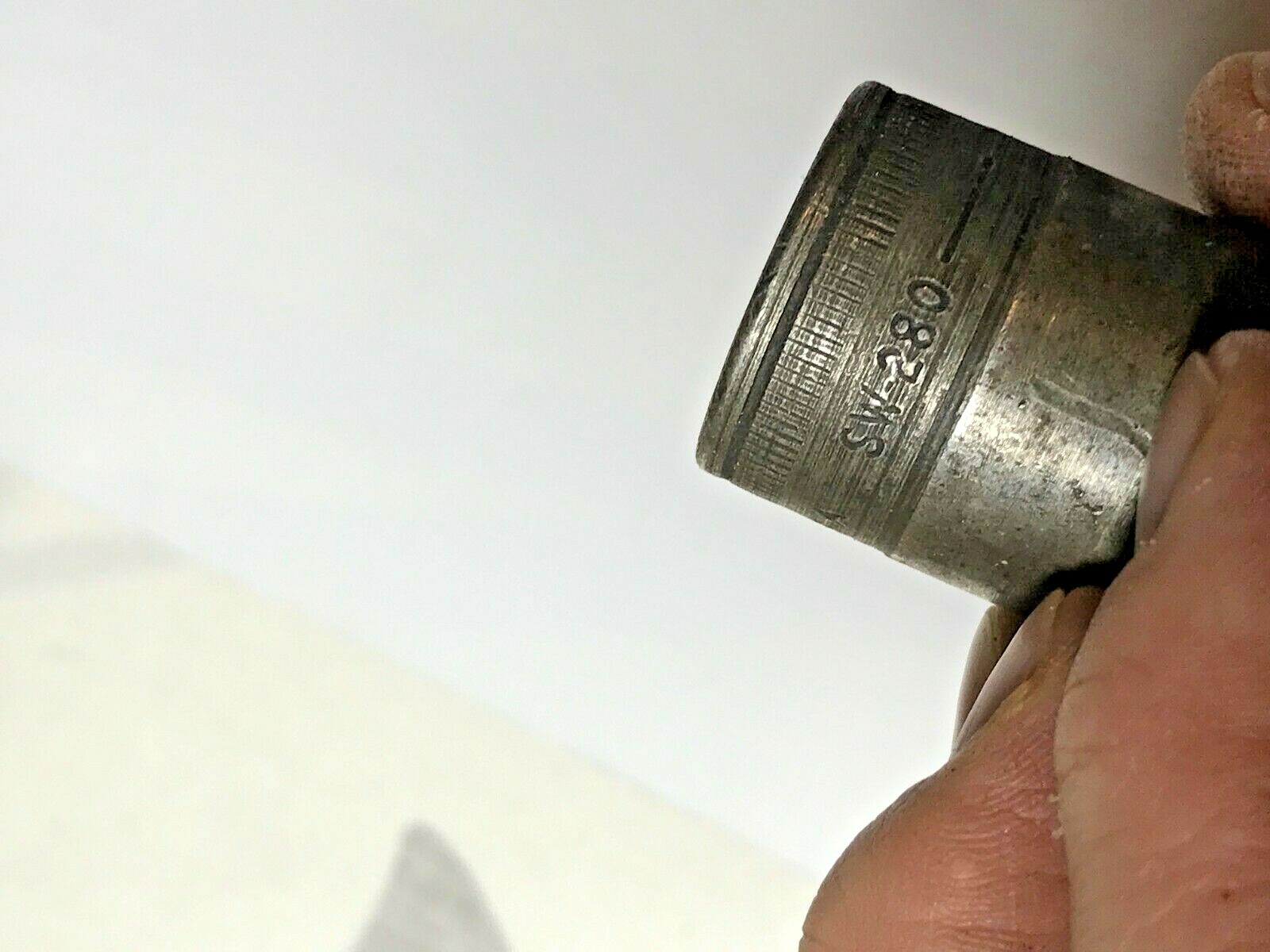 Vintage Snap On SW-280 7/8″ Socket, 1/2″ drive, 12 point