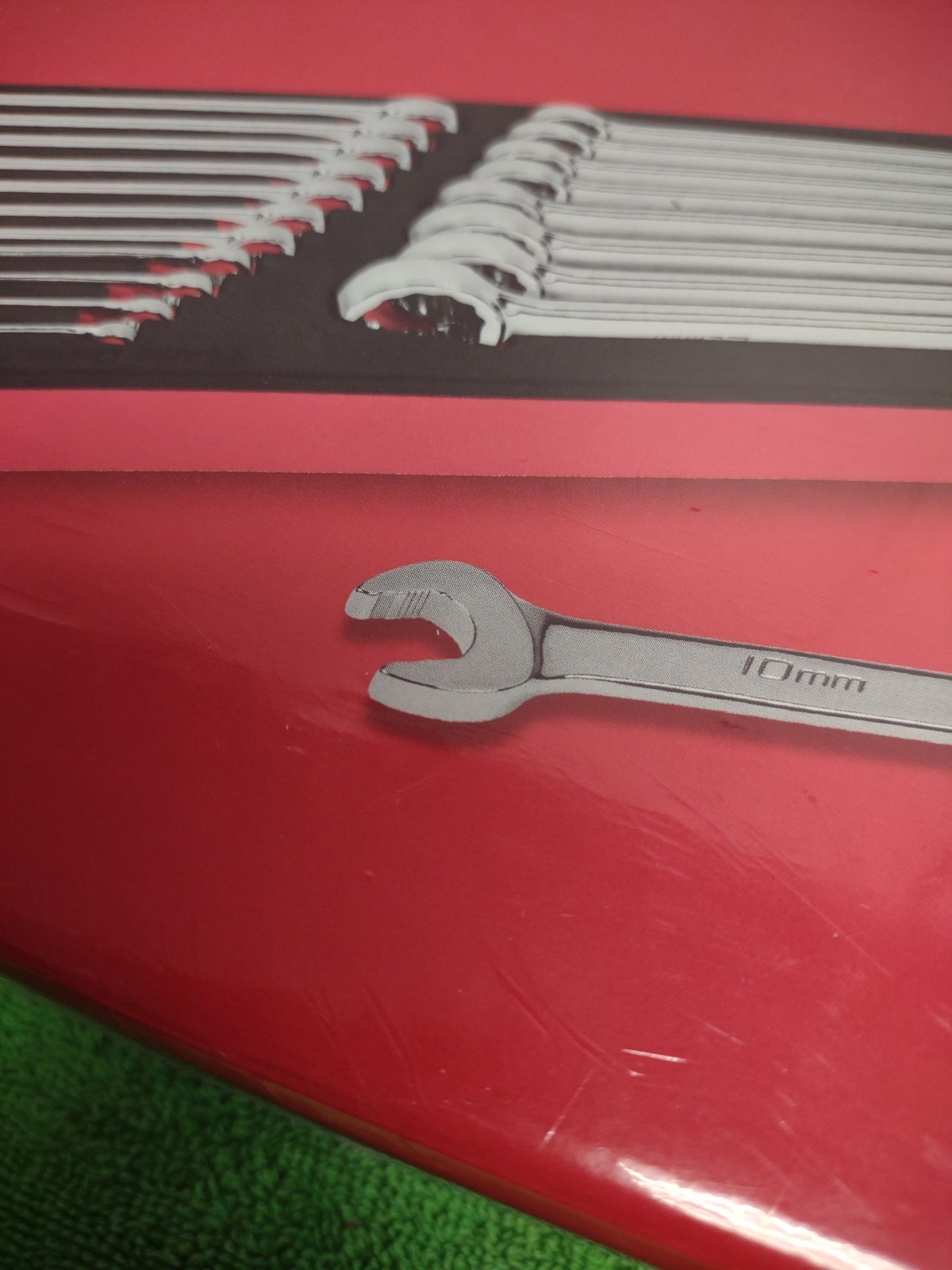 New! Snap-on SOEXMET01FBR 19pc Metric Flank Dr+ Wrench Foam Set 7 – 25 mm Sealed