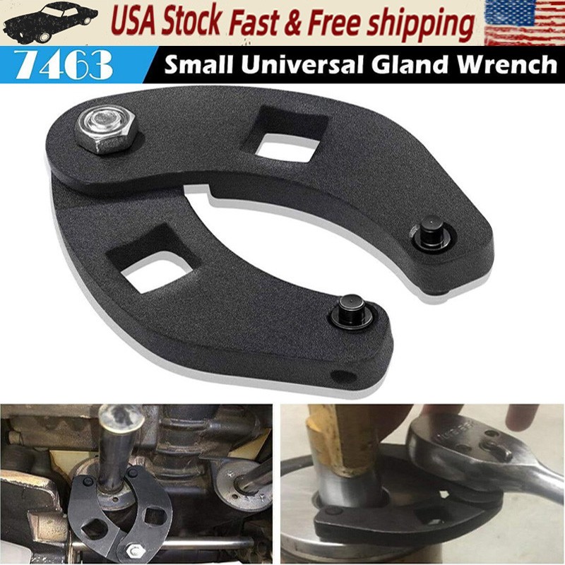 Small Adjustable Gland Nut Wrench 7463 for Hydraulic Cylinders From 1 to 3-3/4″