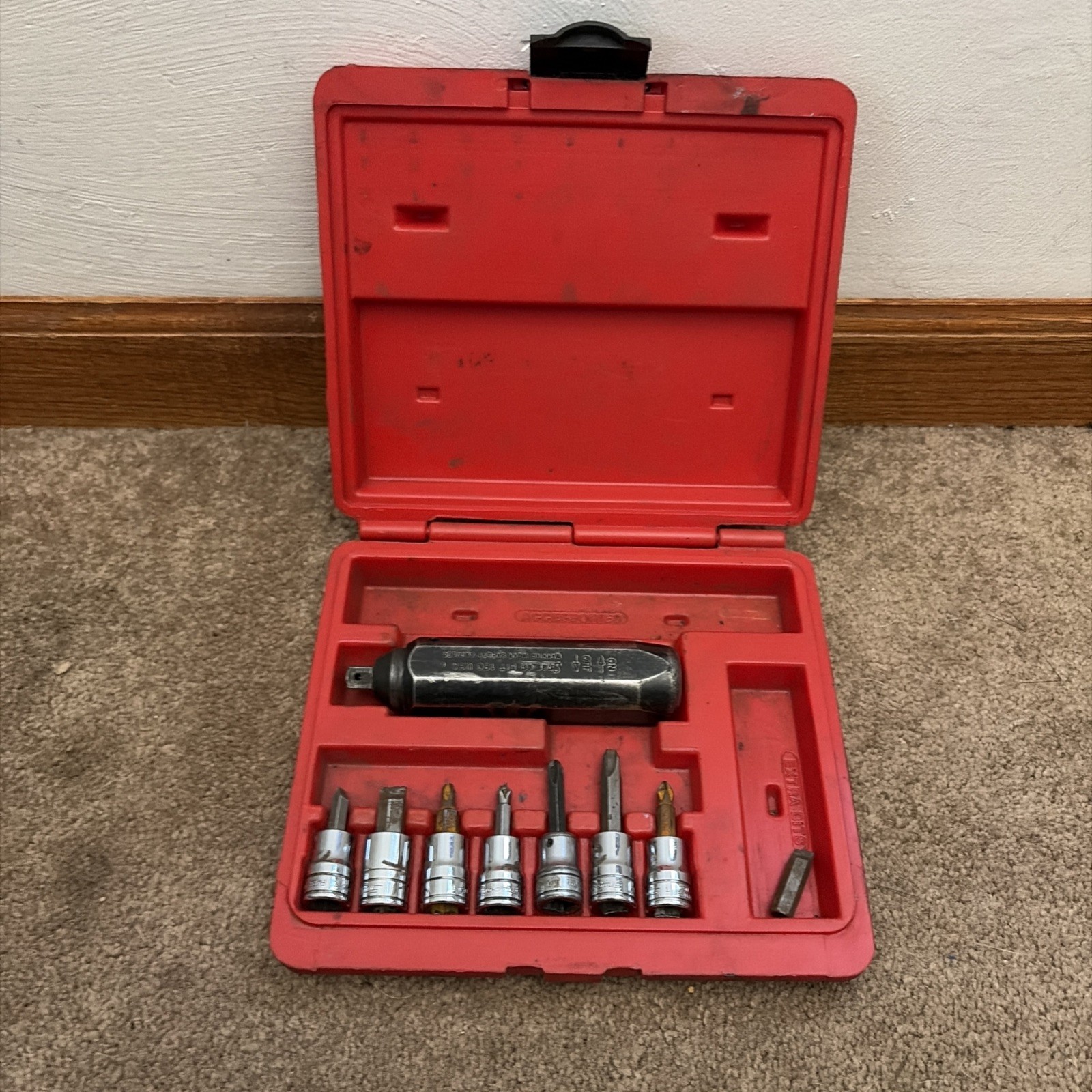Snap-on Impact Driver Set 8 pc 3/8″ Drive 208EPIT