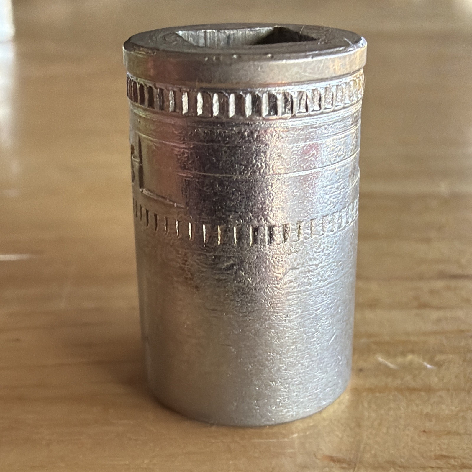 Walden Worcester 5/16″ Shallow Socket 1/4″ Drive 8 Point Double Square 3160 USA