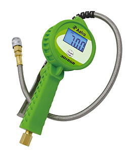 Astro Pneumatic 3018Gr Digital Tire Inflator W/ Stainless Steel Hose &