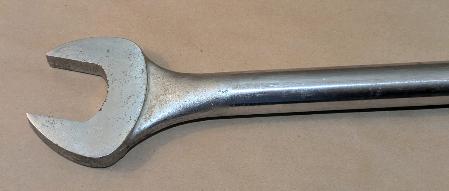 Wright Tool 1156 1-3/4″ Combination Wrench 12-Pt USA Heavy Duty 25.5″ Vintage