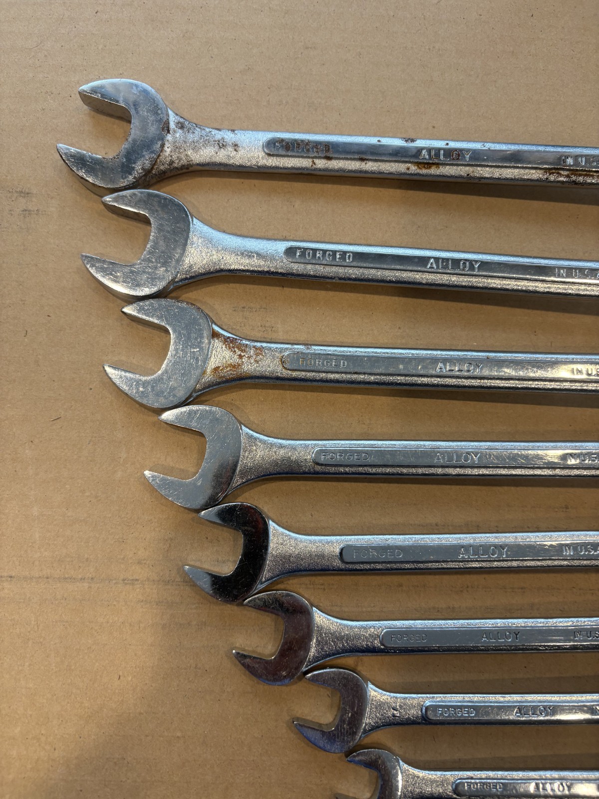 SK-Wayne 12 Piece Combination Wrench Set Vintage 1960s – SAE 1/4″ thru 15/16
