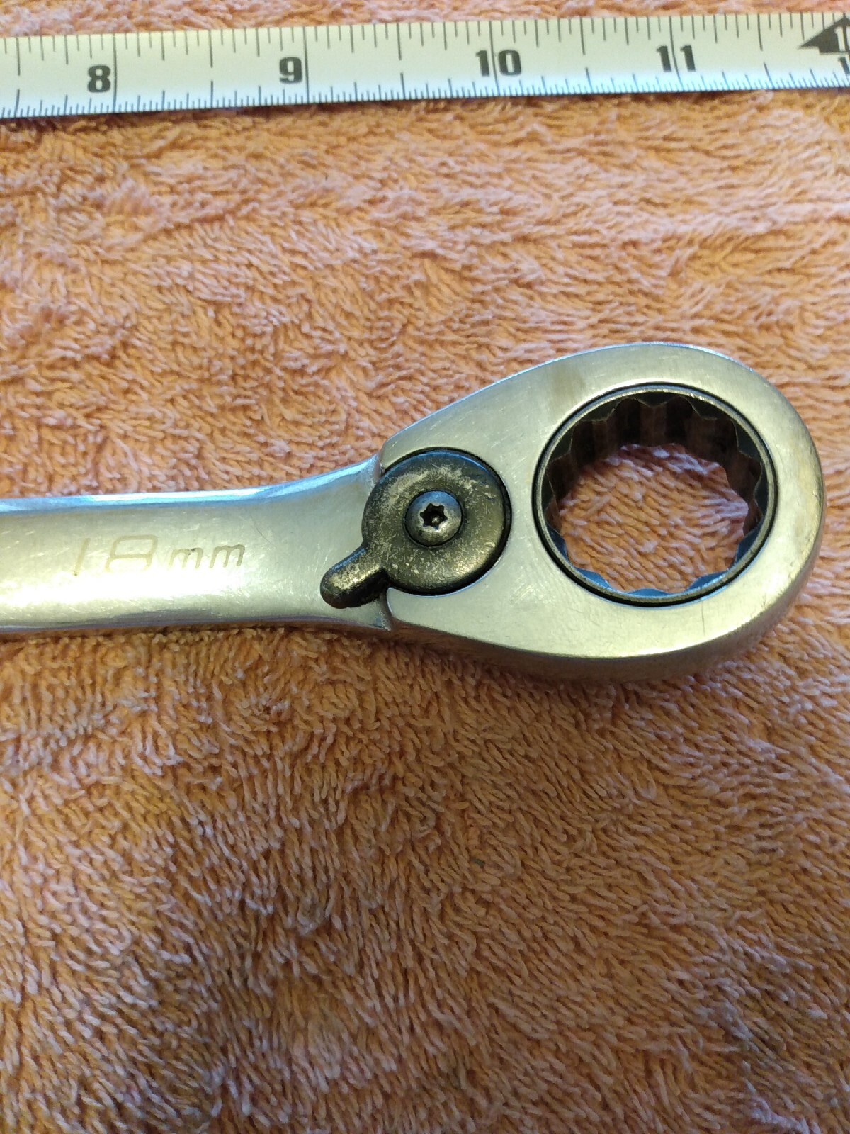 Blue Point By Snap On Tools 18 Mm Combination Ratchet Wrench Reversible