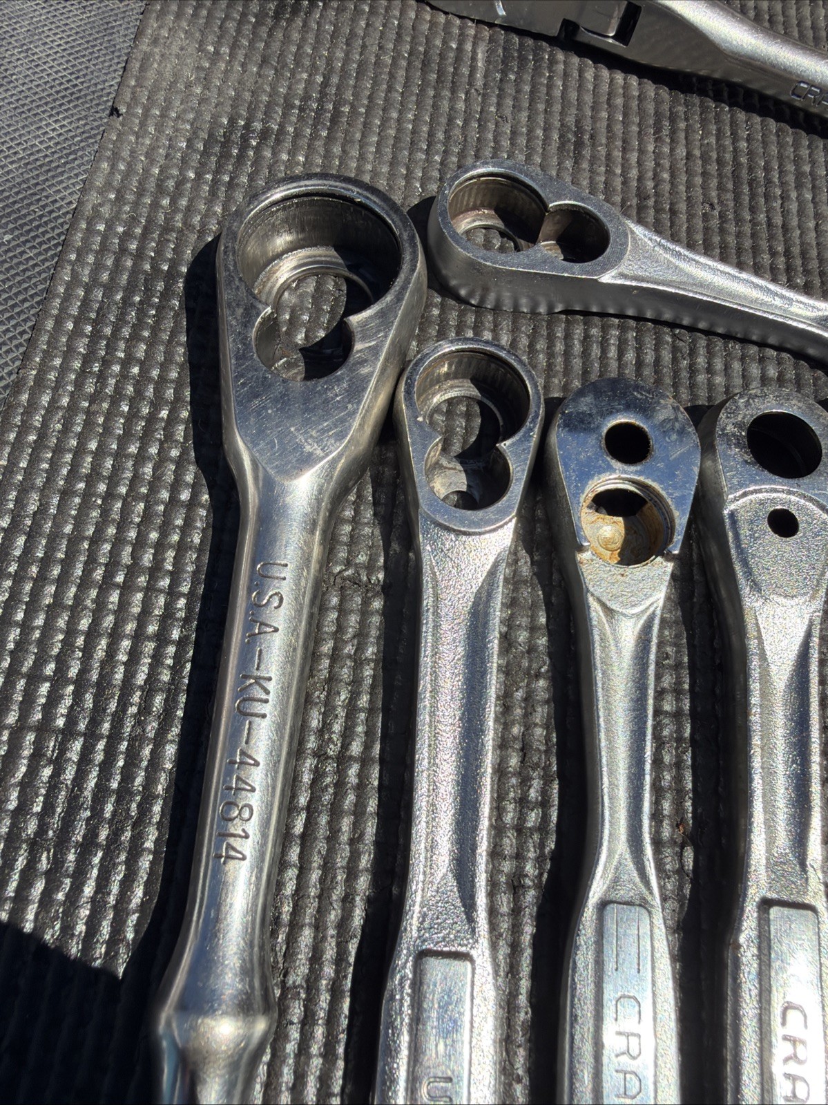 (14) Sears Craftsman Ratchet Bodies ONLY NO GUTS 1/2” Drive 3/8” & 1/4” Plus Flx