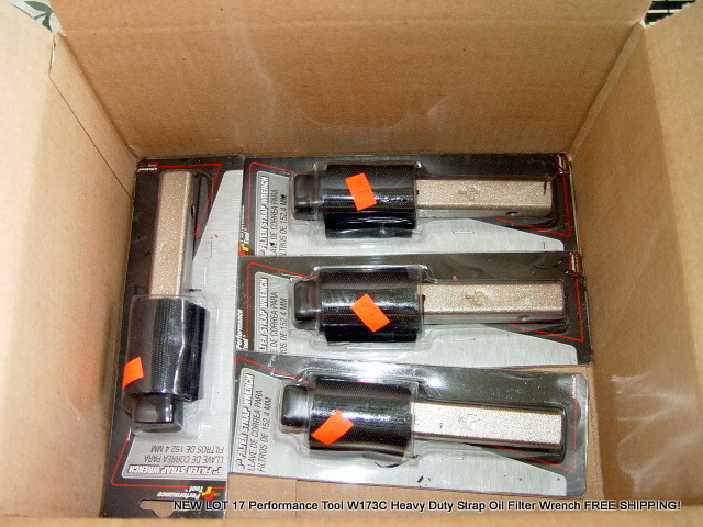 17 New Performance Tool W173C Heavy Duty Strap Oil Filter Wrench FREE SHIPPING