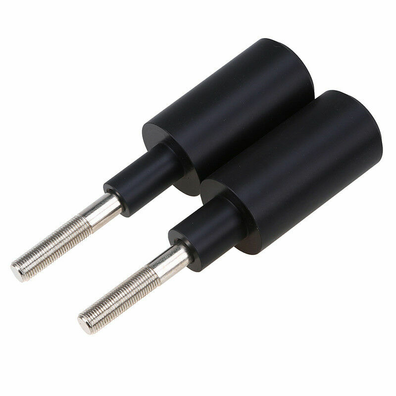 1Pair Frame Sliders Crash Protector Delrin Black For Honda CBR600RR F5 2003-2006