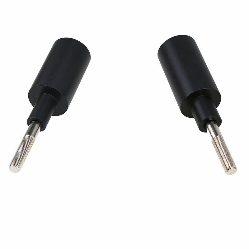 1Pair Frame Sliders Crash Protector Delrin Black For Honda CBR600RR F5 2003-2006