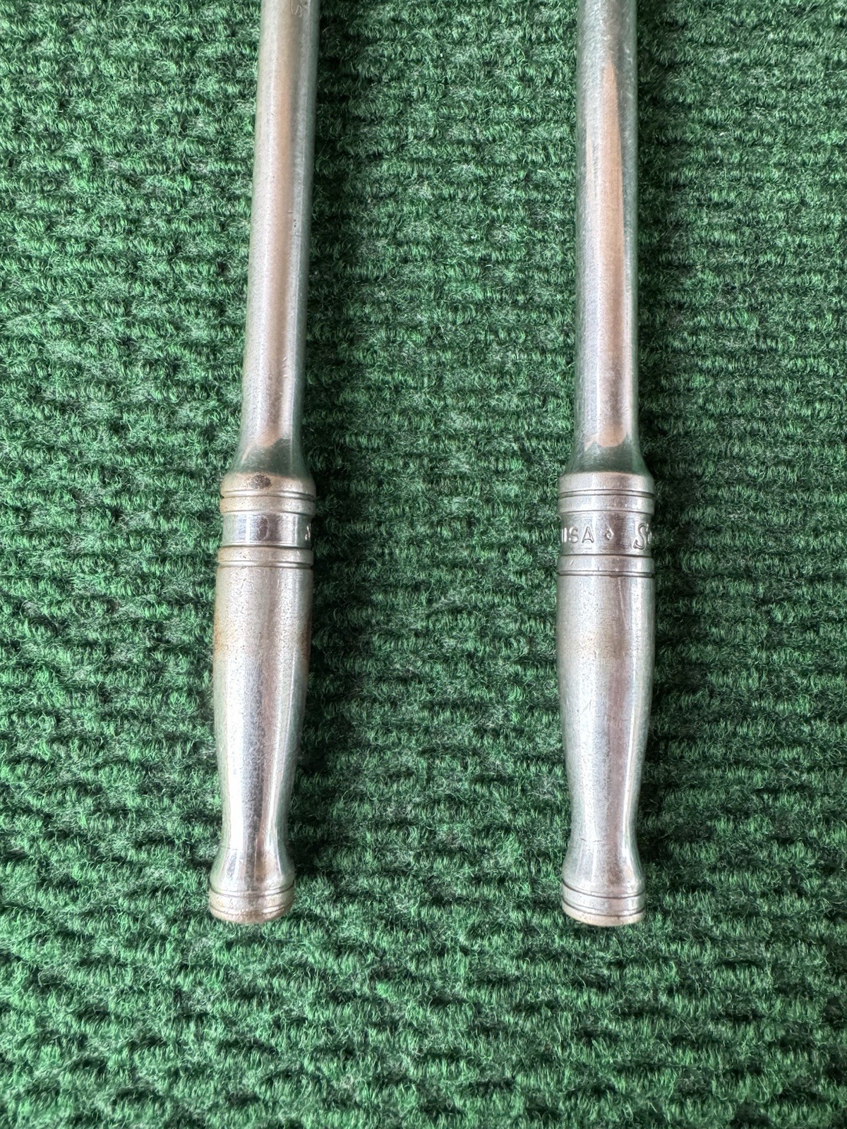 Snap On 3/8 Drive 11-1/4” Long Handle Flex Head Ratchet F731 & Breaker Bar F10LB