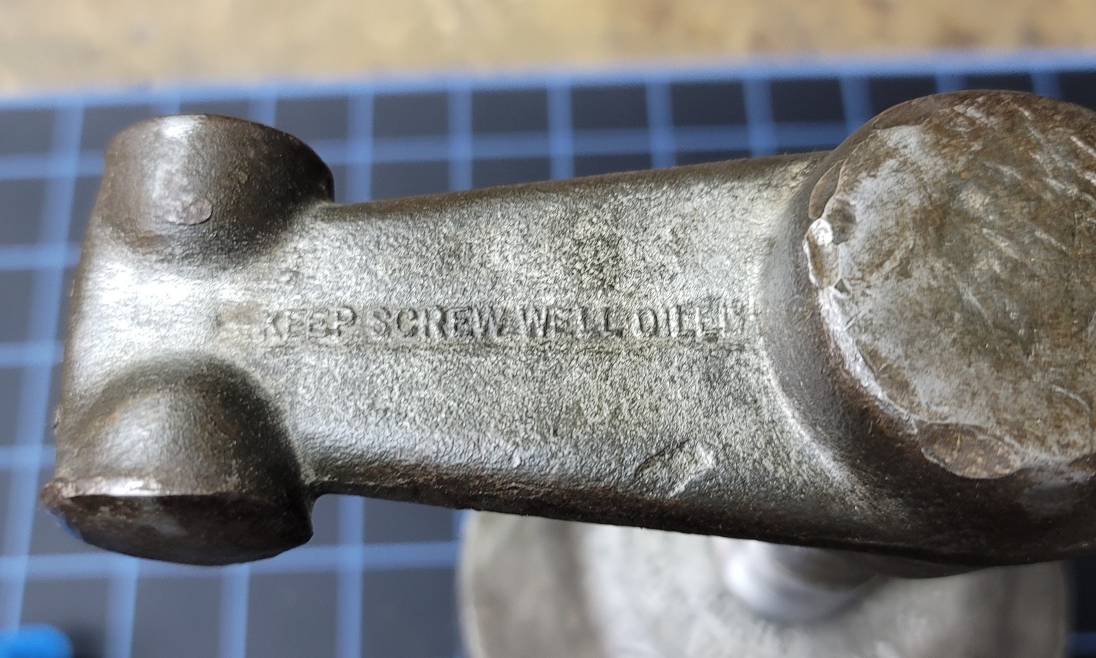 Vintage blue point Tool, 3 Jaw Leg Hub Wheel Puller Extremely Heavy Duty USA