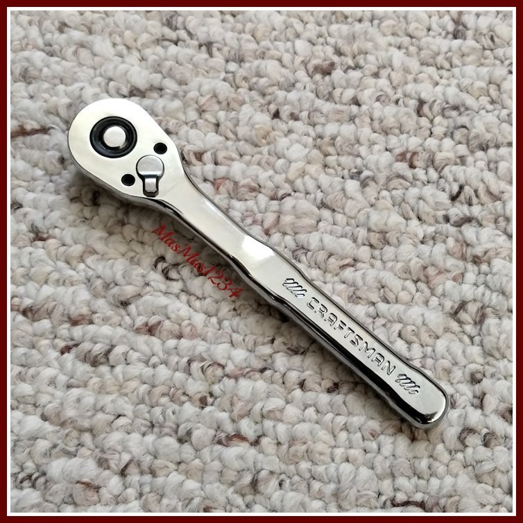 CRAFTSMAN 1/4-in Drive 72-Tooth Quick-Release Ratchet CMMT86721 Low-Profile NEW