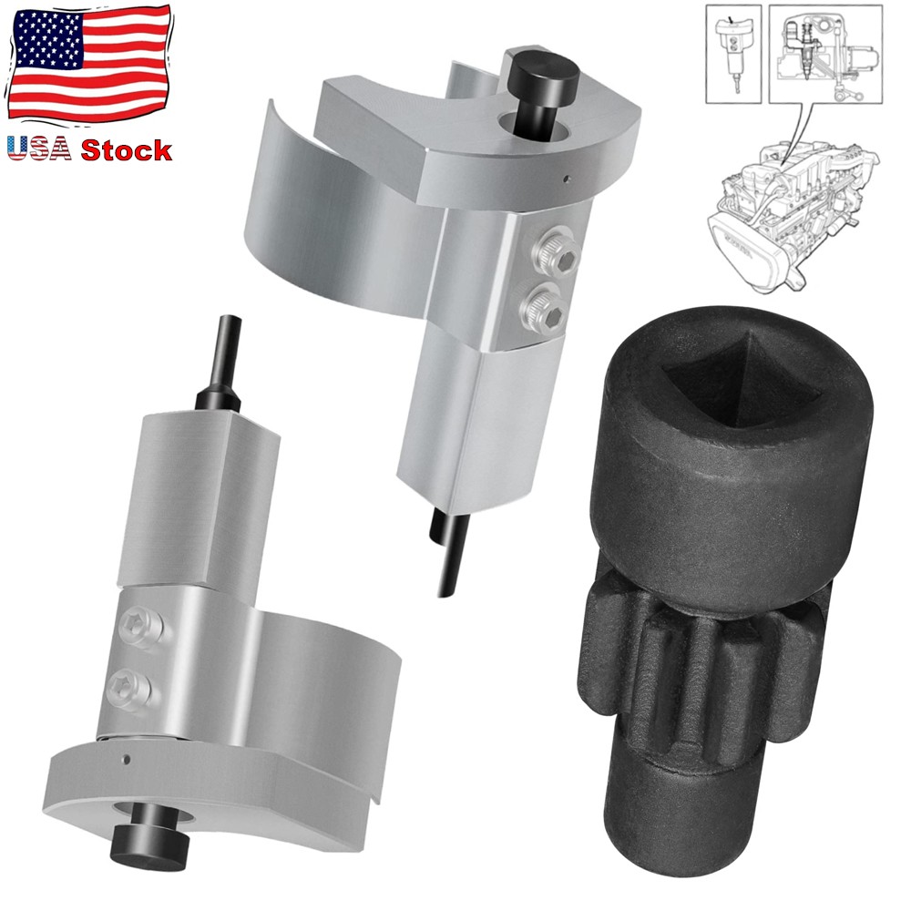 99442 & 99414 Injector Setting Tool + 99309 Crankshaft Rotator for Scania Truck