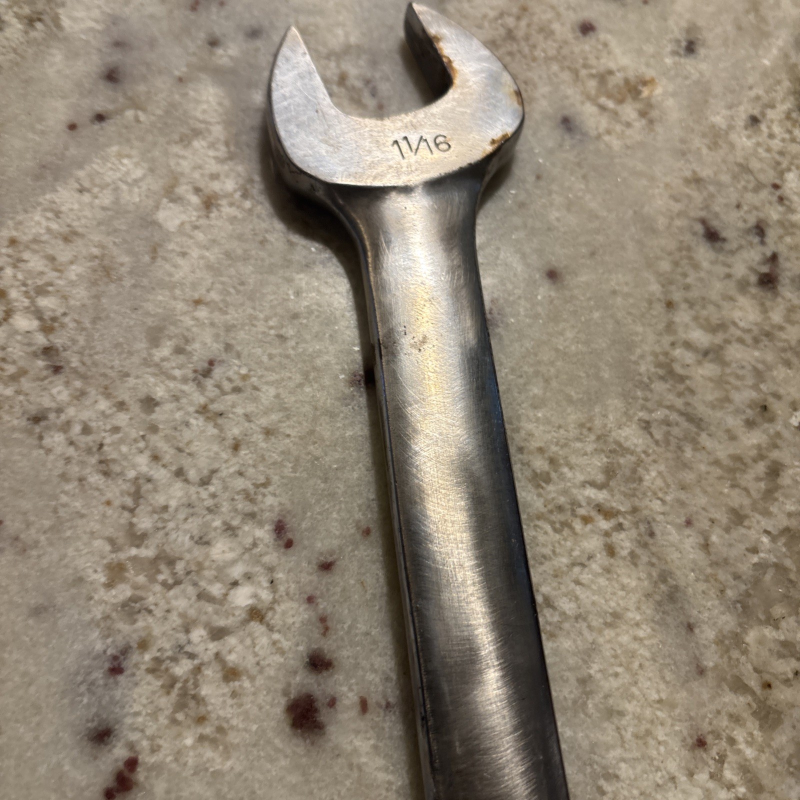 Snap-On Tools USA 1-1/16” Wrench SAE Combination Chrome OEX34