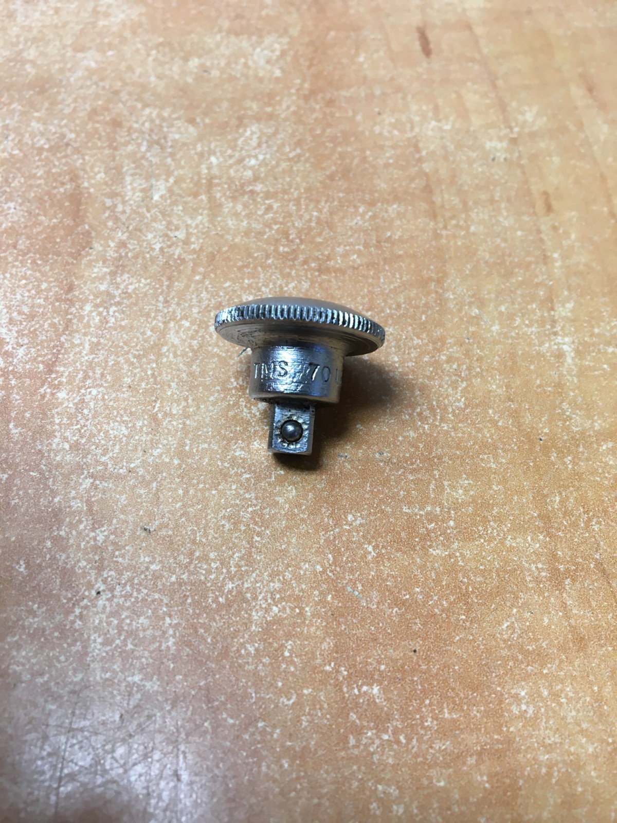 Snap On TMS70 1/4″ Drive Knurled Friction Ball Finger Spinner Adapter