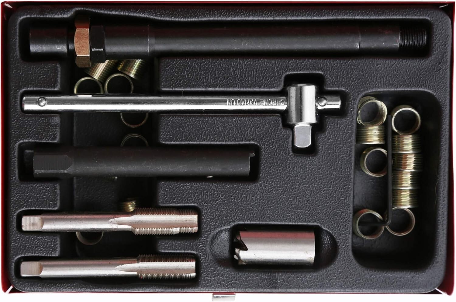 Professional 26-Piece Spark Plug Repair Kit for M14 x 1.25 – Engine Maintenance