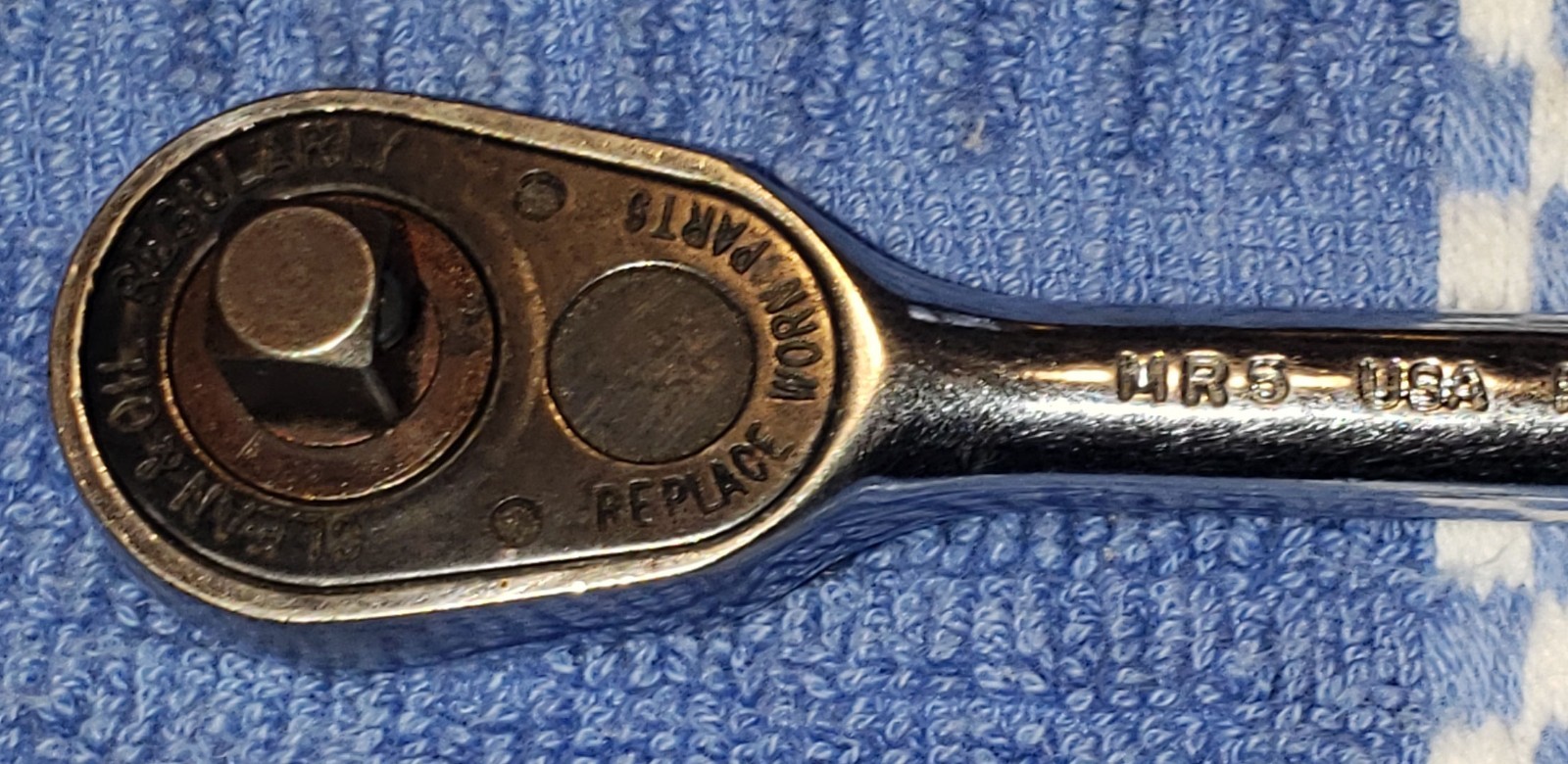 Vtg Mac Tools 1/4″ Drive Ratchet * MR5 * 4 3/4″ long