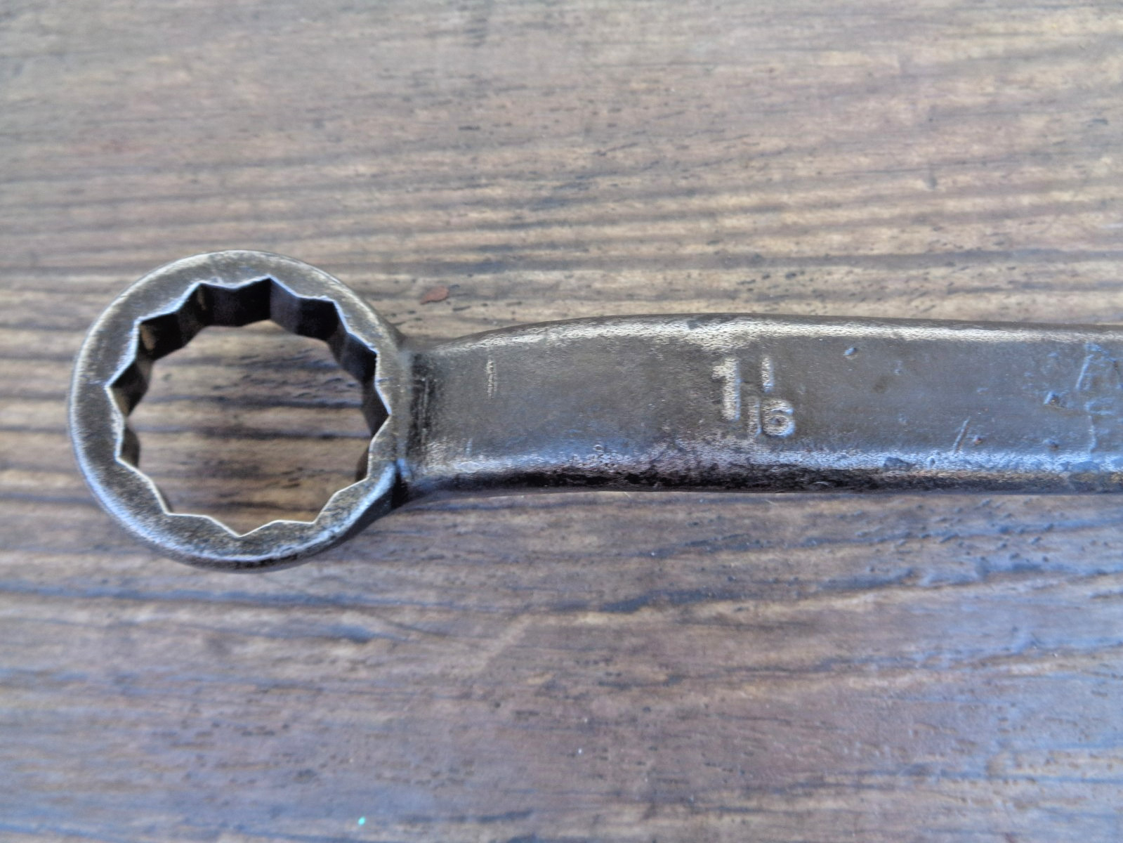RIDGID Box End Wrench No. 36 SAE 1-1/16 x 1-1/8 USA