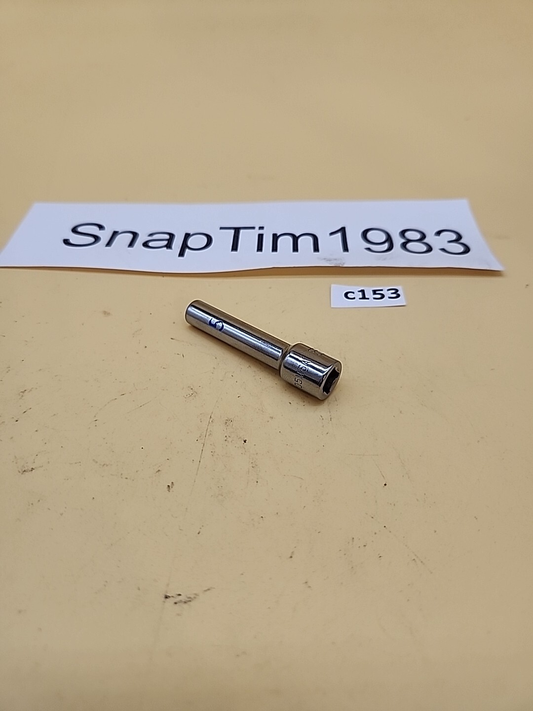 Matco Tools 5 Mm Deep 6 Pt 1/4” Drive Chrome Socket AD5M6A USA