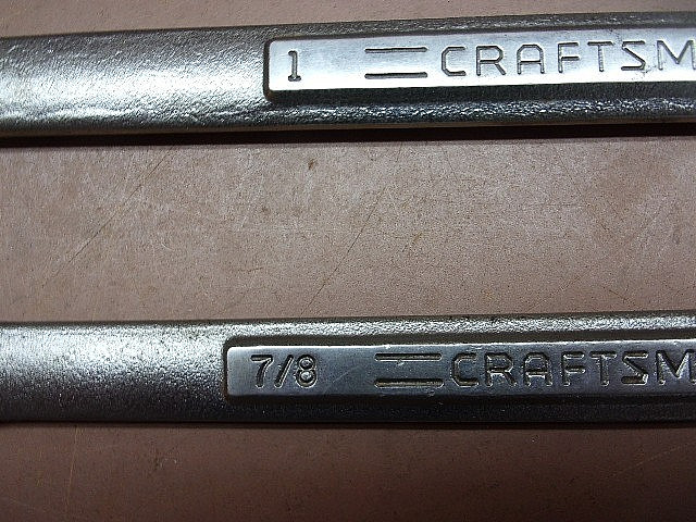 🔥 8 CRAFTSMAN SAE Combination Wrenches VV-Series 9/16″ to 1-1/8″ Partial Set