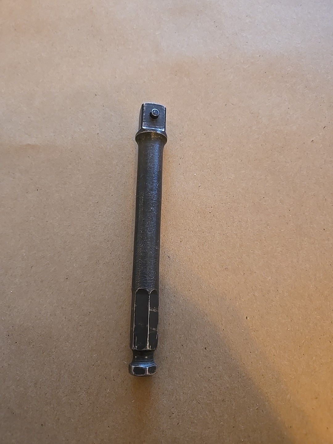 Snap On 7/16″ Hex Drive 1/2″ Drive 5″ Locking Pin Adaptor Extension A3012A