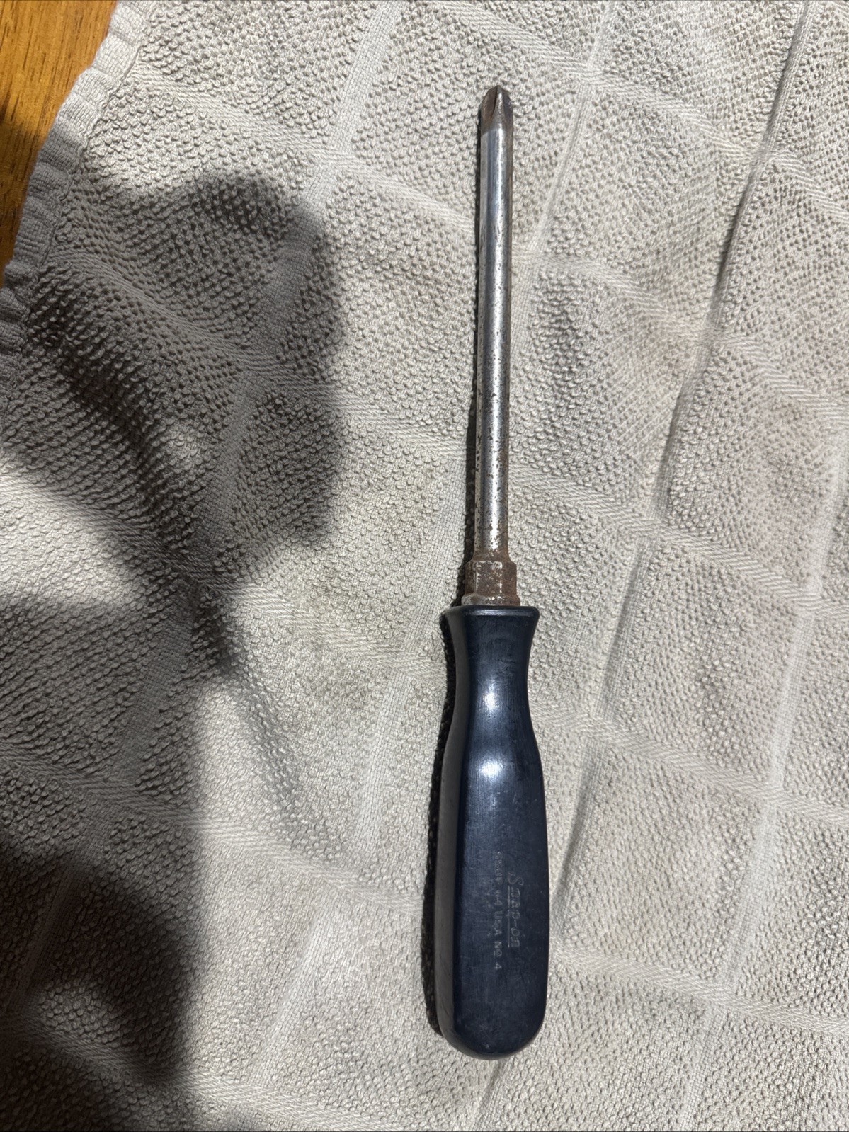 Snap-on SSDP64 #4 No4 Phillips Head Screwdriver Black Hard Handle USA S14