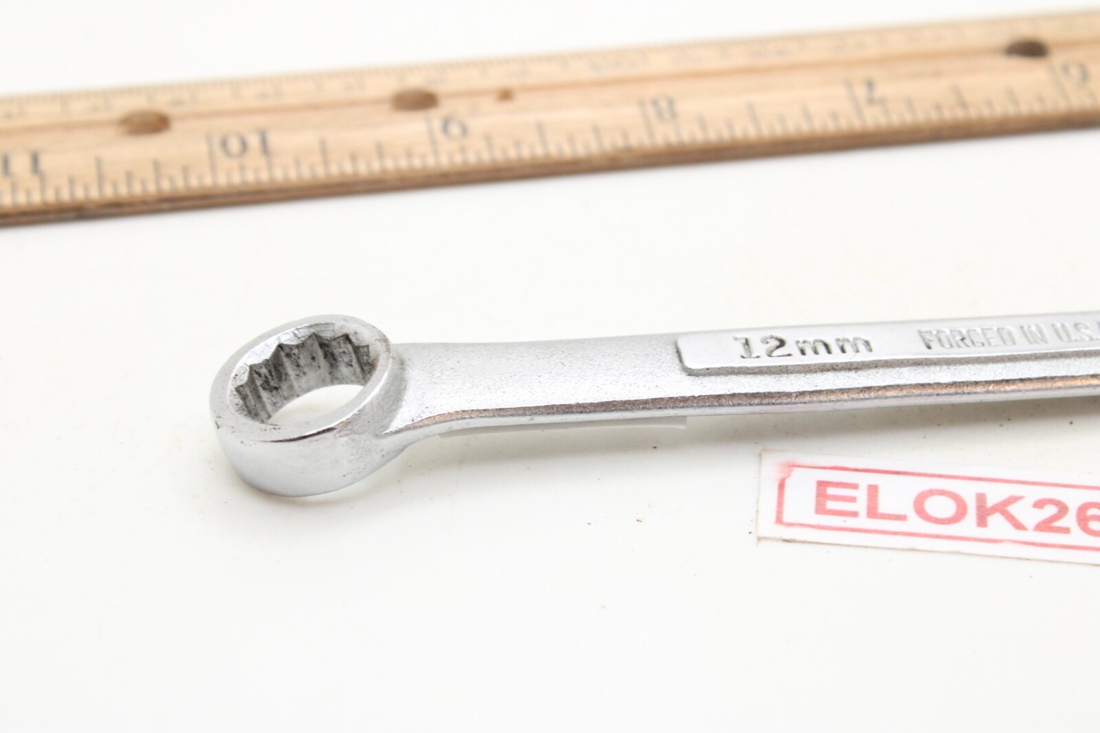 Craftsman VV-42916 12mm 12 Point Metric Chrome Combination Wrench USA