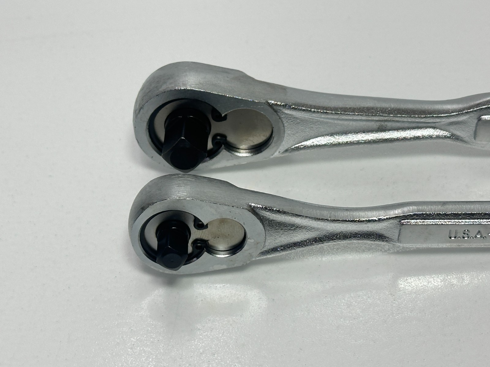Craftsman USA (NOS) 2pc 1/4” & 3/8” Drive Ratchet Set Pair, VN, 44811 & 44807