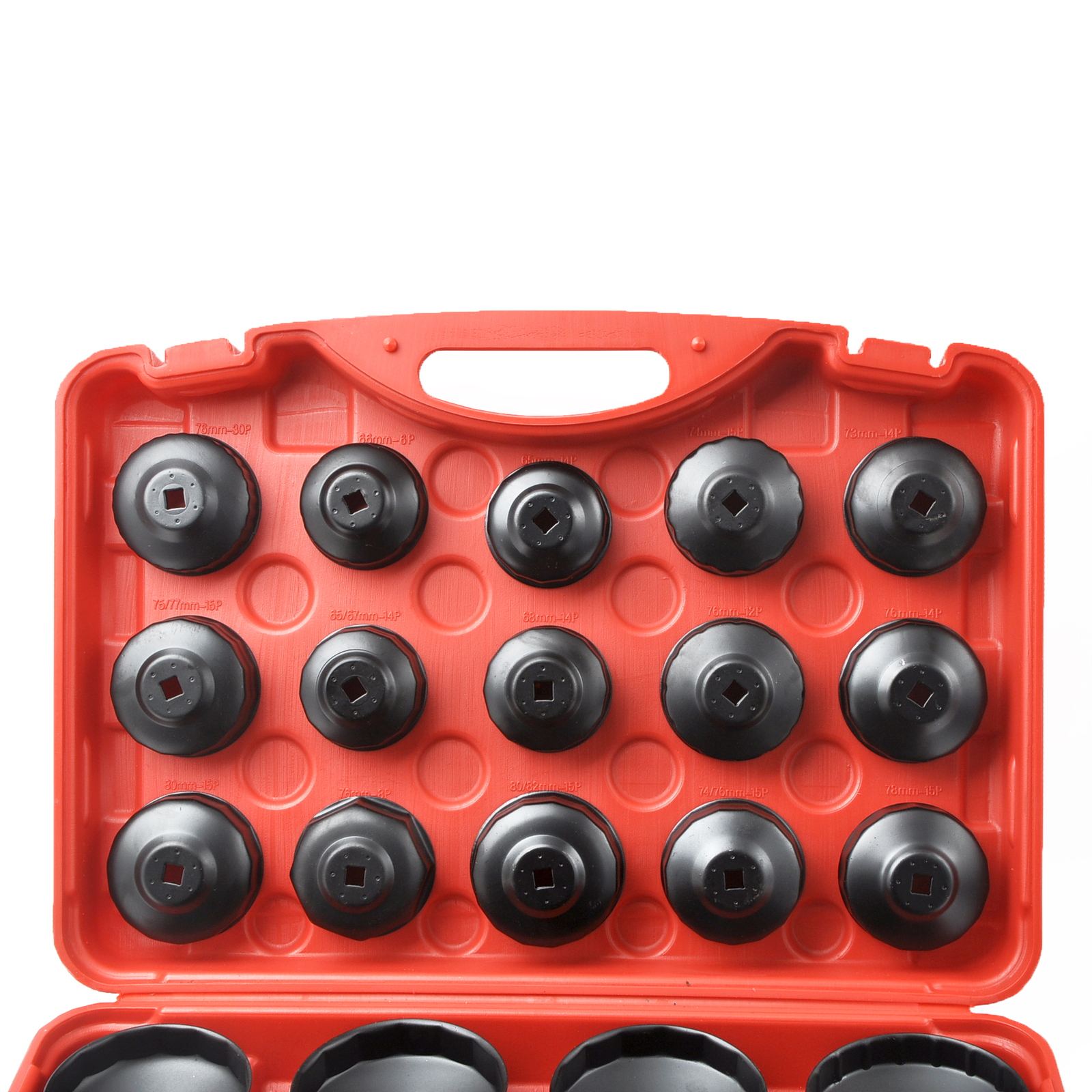 30pcs Oil Filter Cap Wrench Cup Socket Tool Set Mercedes BMW VW Audi Volvo Ford