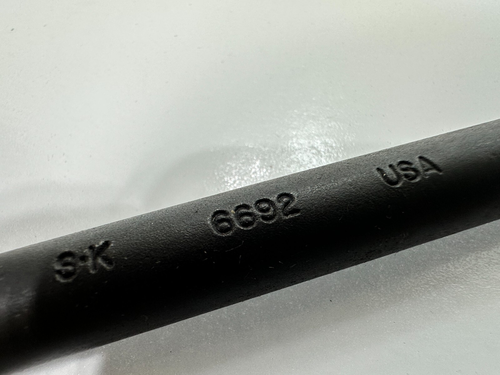 NEW SK Tools USA Rolling Head Lady Foot 12 inch Long Prybar Pry Bar, Black Oxide