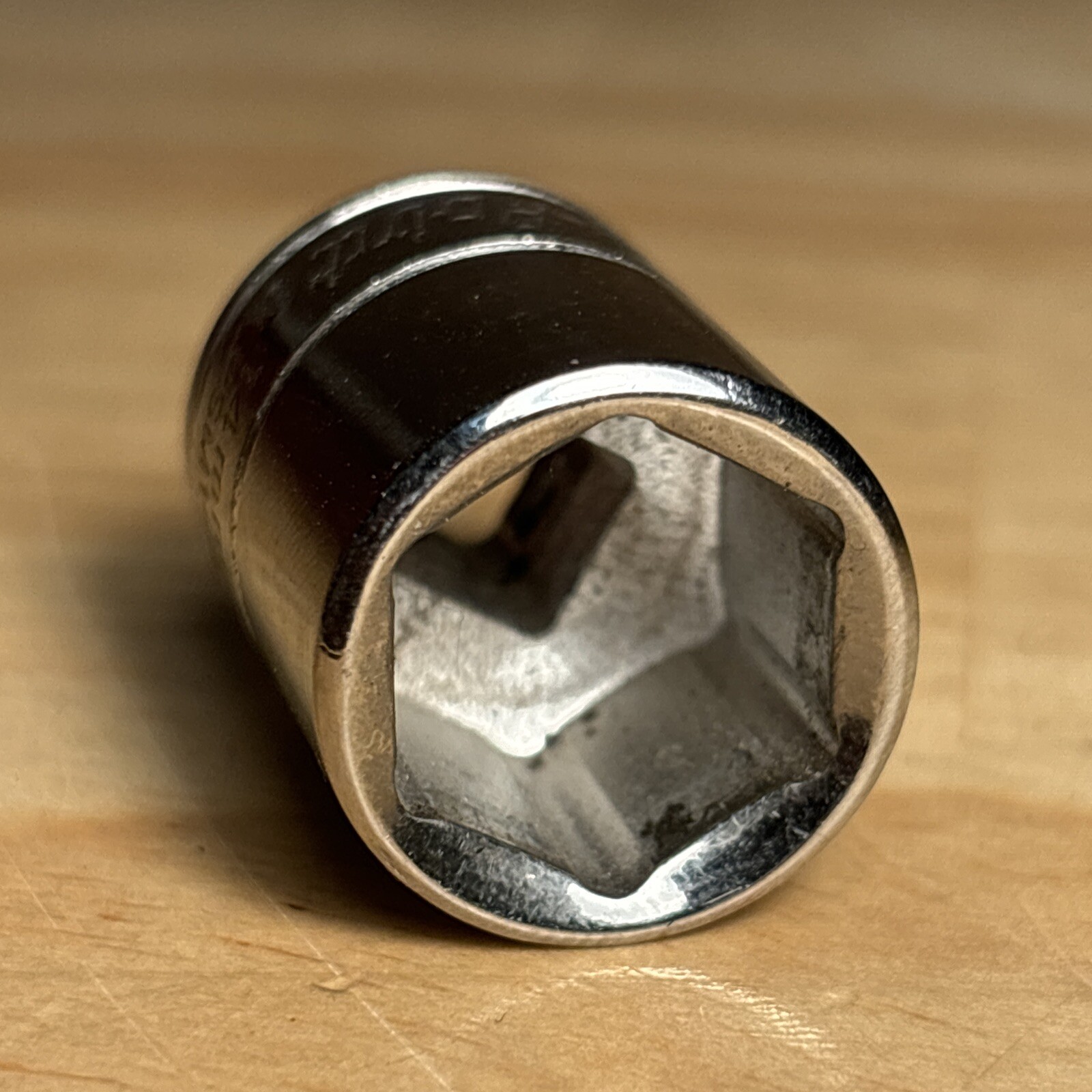 Blue Point 14mm Shallow Socket 1/4″ Drive 6 Point BLPSM1414