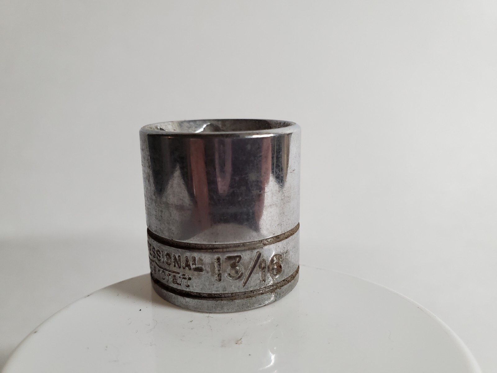 Socket Drive 3/8 Size 13/16 Professional Mastercraft 28mm (DC3/8-0009)