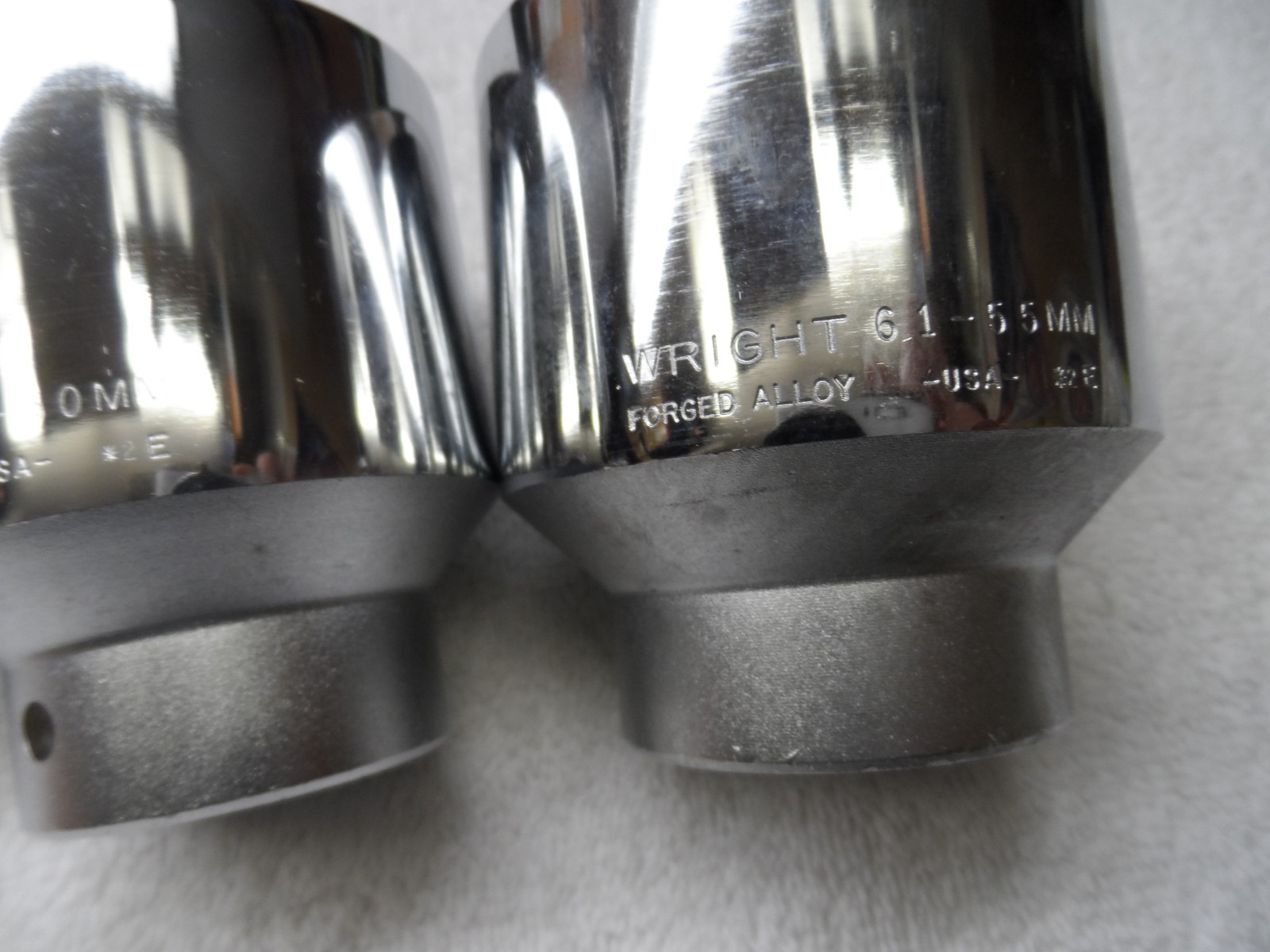 Wright 3/4″ Drive Metric MM 12 pt USA Socket Set, 24, 32, 41, 50, 55 mm – 5 pcs
