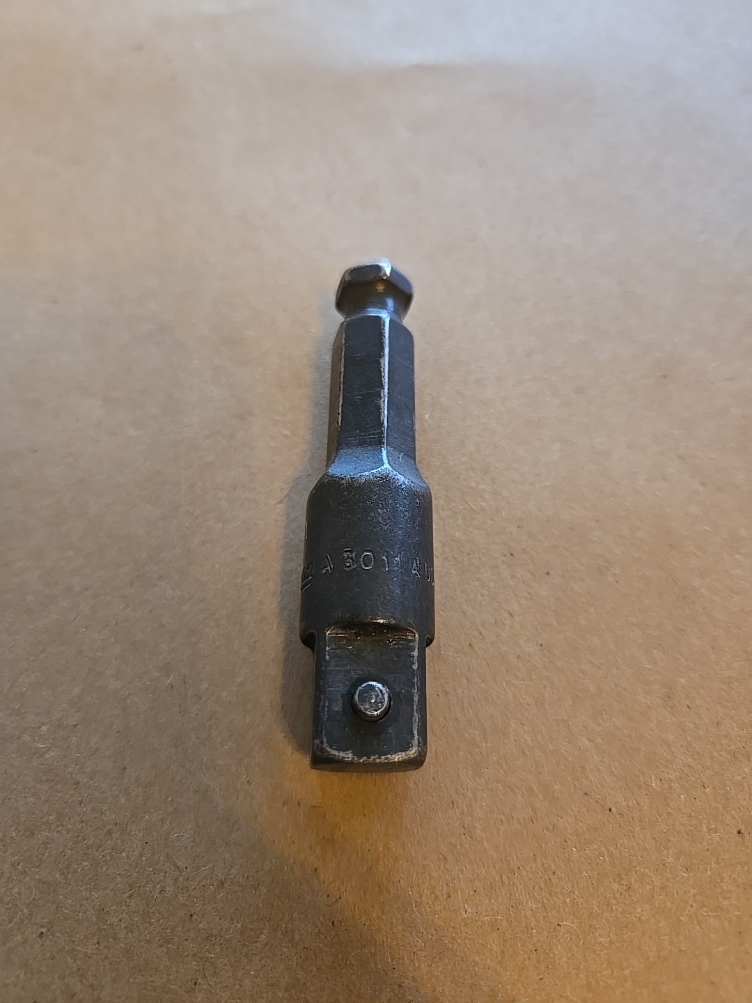 Snap On 7/16″ Hex Drive 1/2″ Drive 2-3/4″ Locking Pin Adaptor Extension A3011A